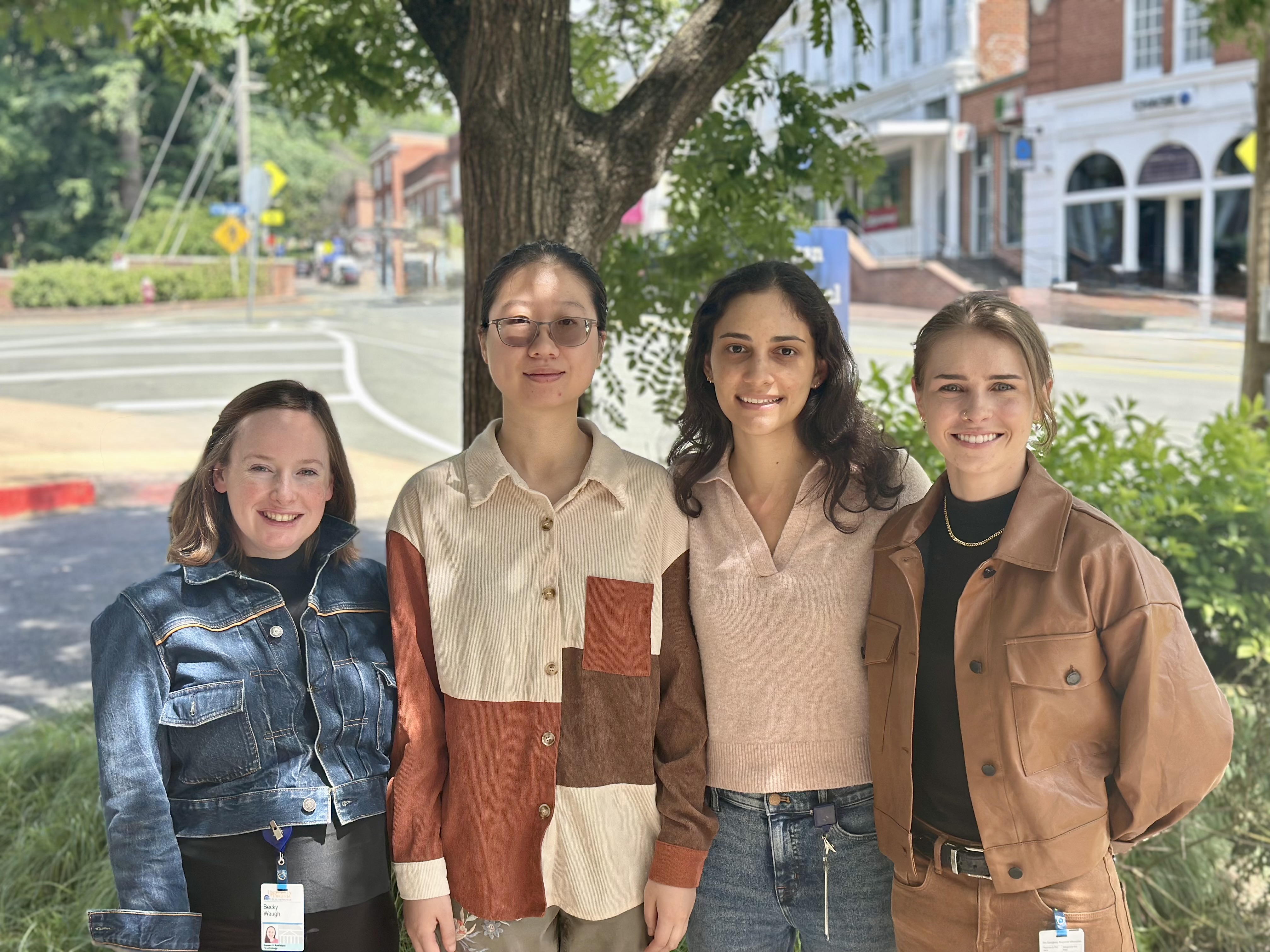 Presidential Fellows in Cognitive Neuroscience: Becky Waugh, Yu Shi, Tula Raghavan, and Caeley Reever