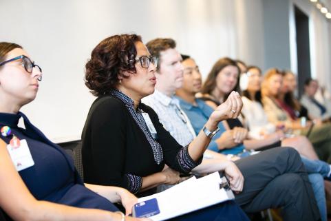 Pitch & Catch funding meeting, photo by Tom Daly