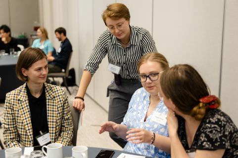 Graduate students at the 2023 Epilepsy Interest Group Retreat