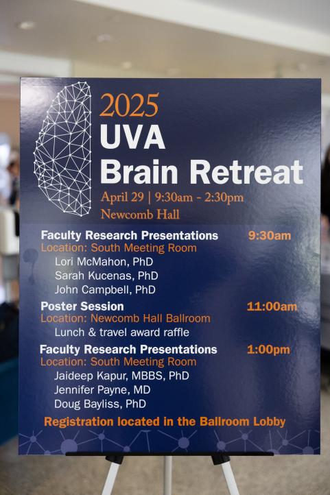 2025 UVA Brain Retreat poster